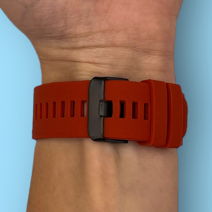 red-garmin-quatix-5-watch-straps-nz-silicone-watch-bands-aus