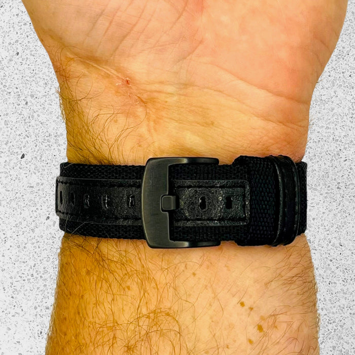 black-fitbit-versa-watch-straps-nz-nylon-and-leather-watch-bands-aus