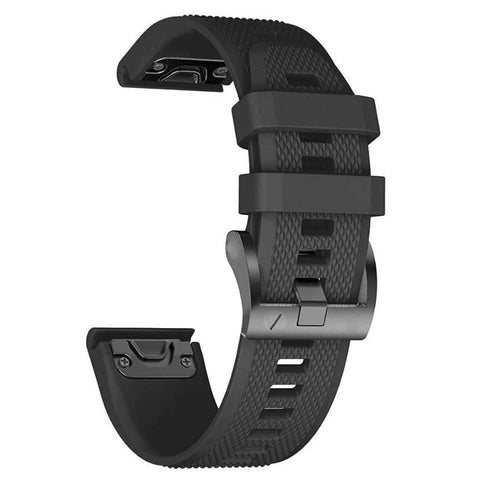 black-garmin-quatix-5-watch-straps-nz-silicone-watch-bands-aus