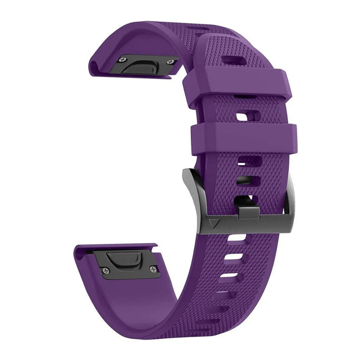 purple-garmin-quatix-5-watch-straps-nz-silicone-watch-bands-aus