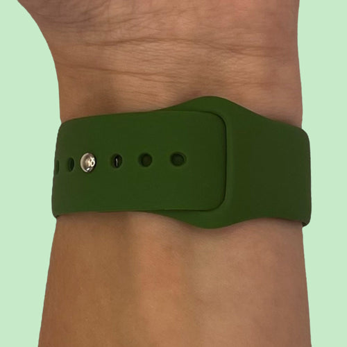 olive-fitbit-versa-watch-straps-nz-silicone-button-watch-bands-aus