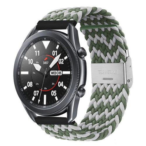 green-white-zig-samsung-galaxy-watch-6-(40mm)-watch-straps-nz-nylon-braided-loop-watch-bands-aus