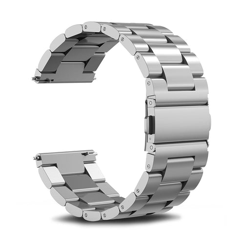 silver-metal-garmin-forerunner-965-watch-straps-nz-stainless-steel-link-watch-bands-aus