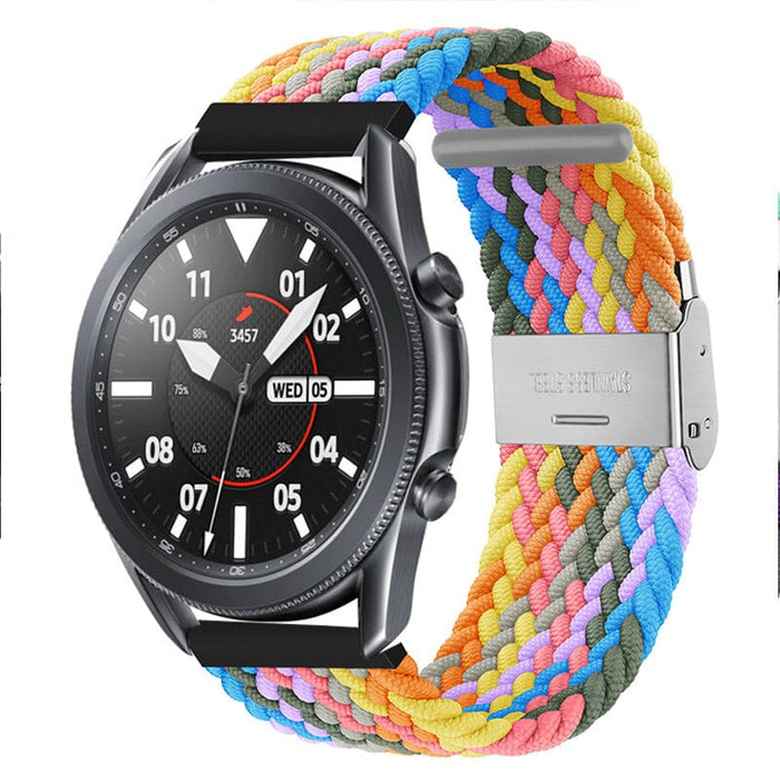 rainbow-samsung-galaxy-watch-6-(40mm)-watch-straps-nz-nylon-braided-loop-watch-bands-aus