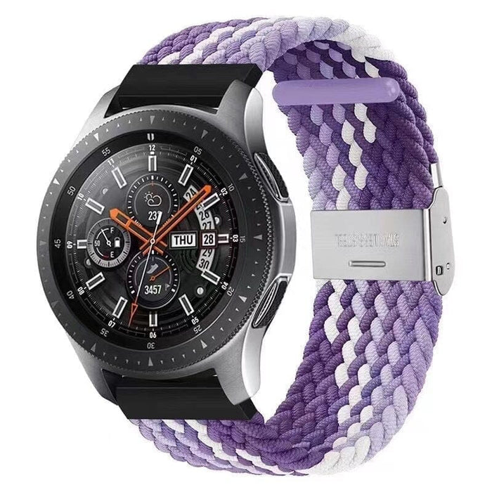 purple-white-samsung-galaxy-watch-6-(40mm)-watch-straps-nz-nylon-braided-loop-watch-bands-aus