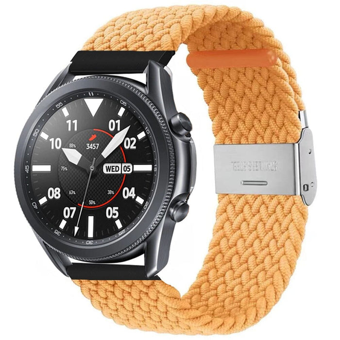 apricot-samsung-galaxy-watch-6-classic-(47mm)-watch-straps-nz-nylon-braided-loop-watch-bands-aus