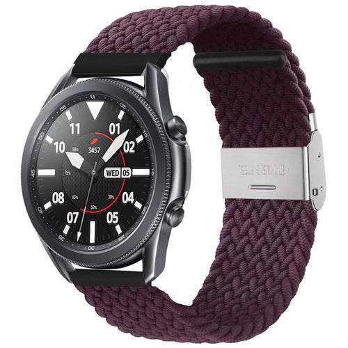 mauve-samsung-galaxy-watch-6-classic-(47mm)-watch-straps-nz-nylon-braided-loop-watch-bands-aus