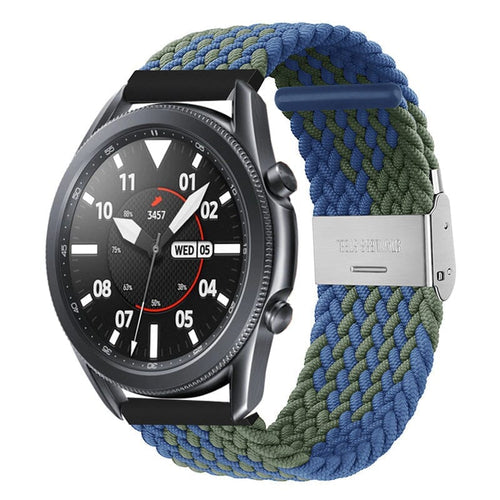 blue-green-samsung-galaxy-watch-6-classic-(47mm)-watch-straps-nz-nylon-braided-loop-watch-bands-aus