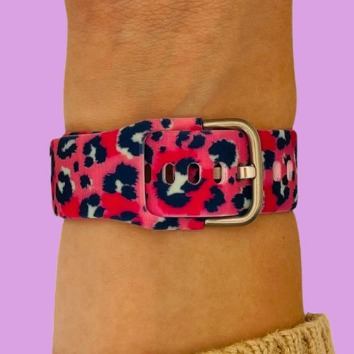pink-leopard-huawei-watch-ultimate-watch-straps-nz-pattern-straps-watch-bands-aus
