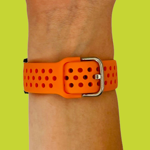 orange-samsung-galaxy-watch-3-(41mm)-watch-straps-nz-silicone-sports-watch-bands-aus