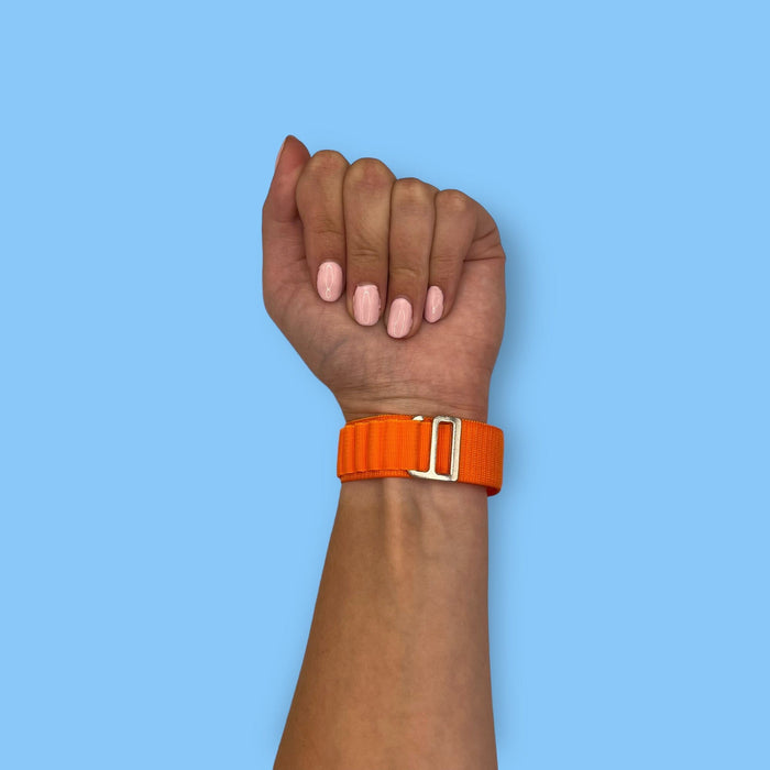 orange-ticwatch-e3-watch-straps-nz-alpine-loop-watch-bands-aus