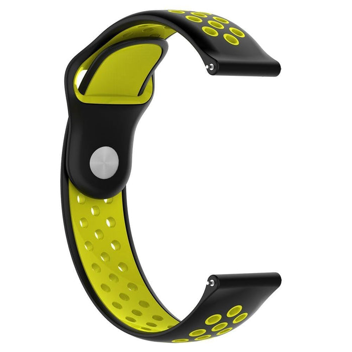 black-yellow-garmin-bounce-watch-straps-nz-silicone-sports-watch-bands-aus