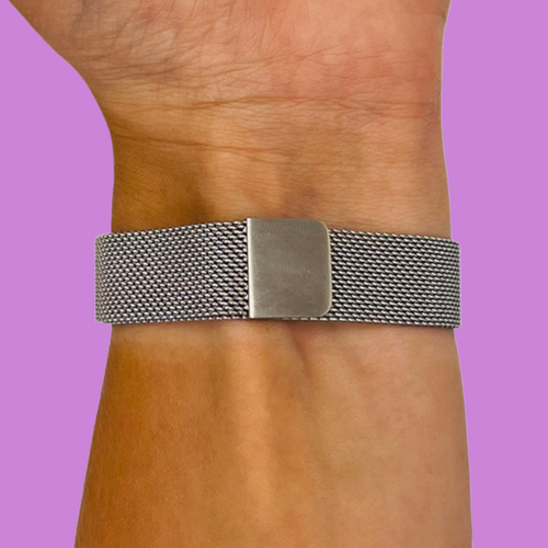 silver-garmin-enduro-2-watch-straps-nz-milanese-watch-bands-aus