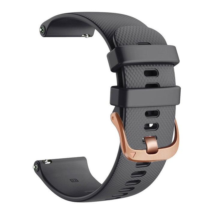 black-rose-gold-buckle-samsung-galaxy-watch-6-classic-(43mm)-watch-straps-nz-silicone-watch-bands-aus