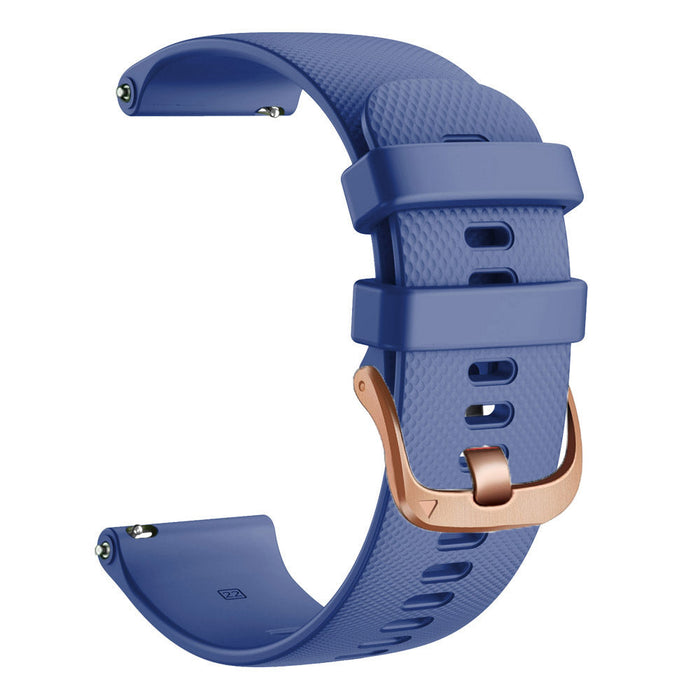 navy-blue-rose-gold-buckle-samsung-galaxy-watch-6-classic-(43mm)-watch-straps-nz-silicone-watch-bands-aus