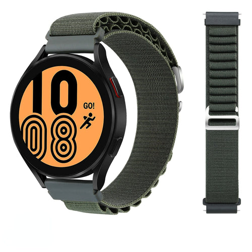 green-ticwatch-e3-watch-straps-nz-alpine-loop-watch-bands-aus