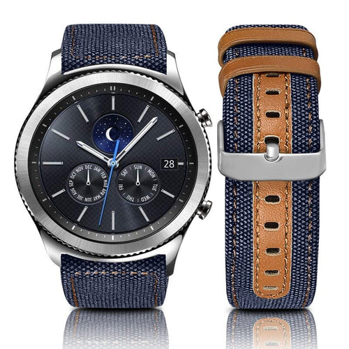 dark-blue-garmin-quatix-7-watch-straps-nz-denim-watch-bands-aus