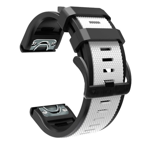 white-garmin-quatix-7-watch-straps-nz-dual-colour-sports-watch-bands-aus