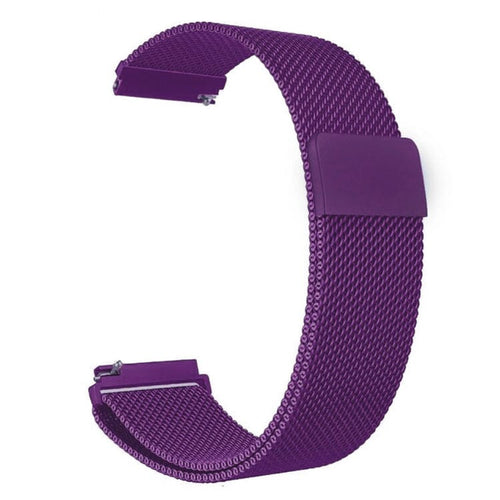 purple-metal-amazfit-22mm-range-watch-straps-nz-milanese-watch-bands-aus