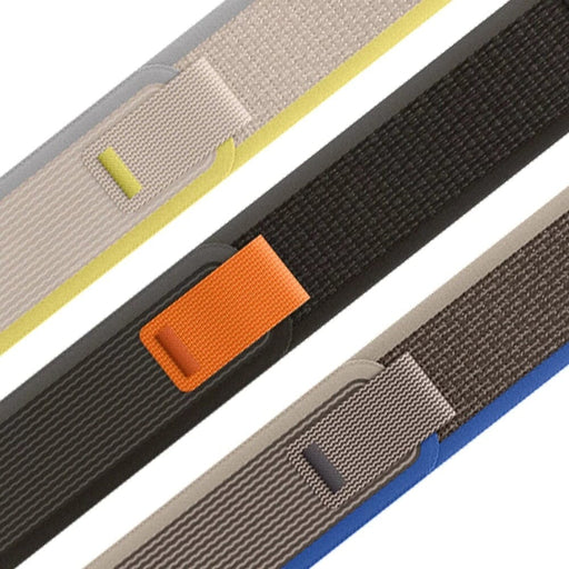black-grey-orange-garmin-quatix-7-watch-straps-nz-trail-loop-watch-bands-aus