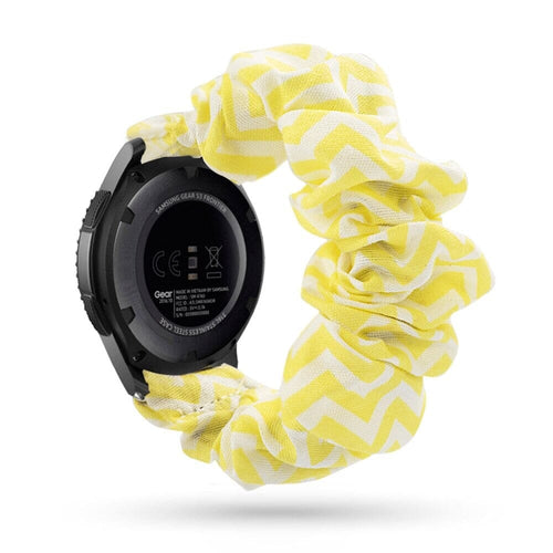 yellow-and-white-samsung-galaxy-watch-42mm-watch-straps-nz-scrunchies-watch-bands-aus