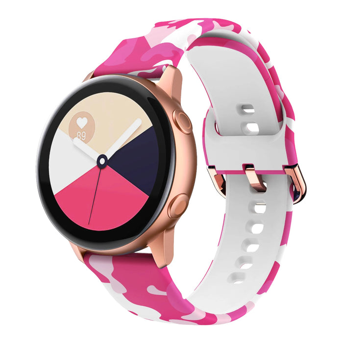 pink-camo-huawei-watch-ultimate-watch-straps-nz-pattern-straps-watch-bands-aus