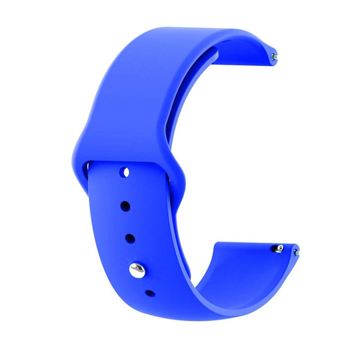blue-garmin-forerunner-955-watch-straps-nz-silicone-button-watch-bands-aus