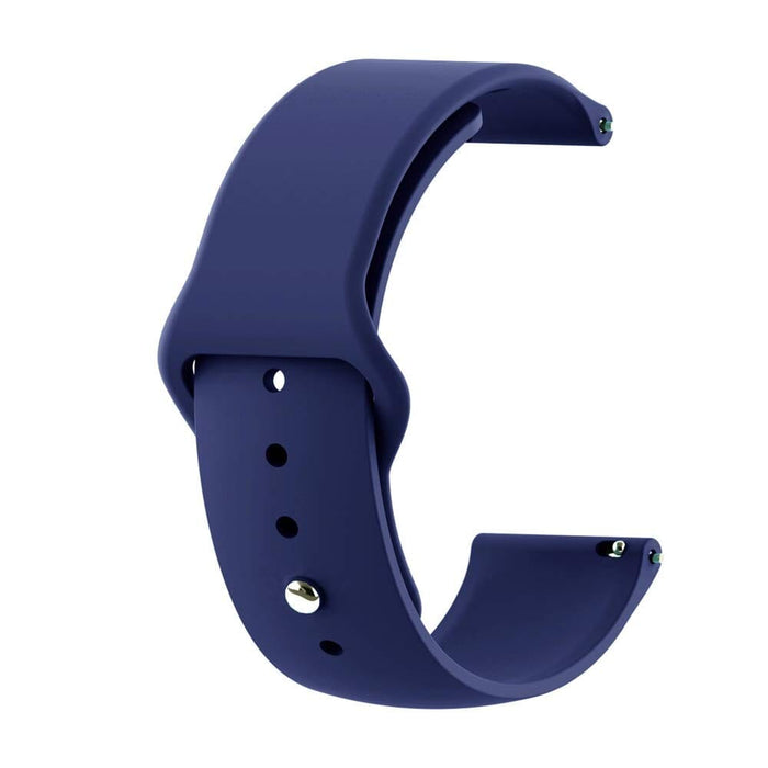 navy-blue-samsung-galaxy-watch-6-classic-(47mm)-watch-straps-nz-silicone-button-watch-bands-aus