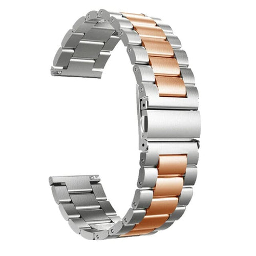 silver-rose-gold-metal-huawei-honor-s1-watch-straps-nz-stainless-steel-link-watch-bands-aus