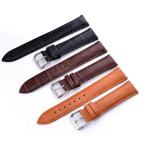 black-garmin-venu-3s-watch-straps-nz-snakeskin-leather-watch-bands-aus