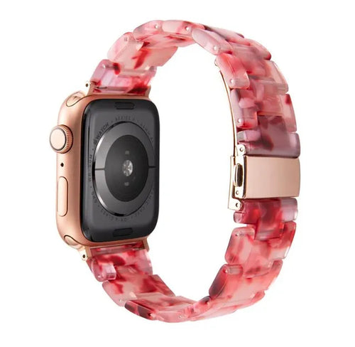 peach-red-huawei-watch-ultimate-watch-straps-nz-resin-watch-bands-aus