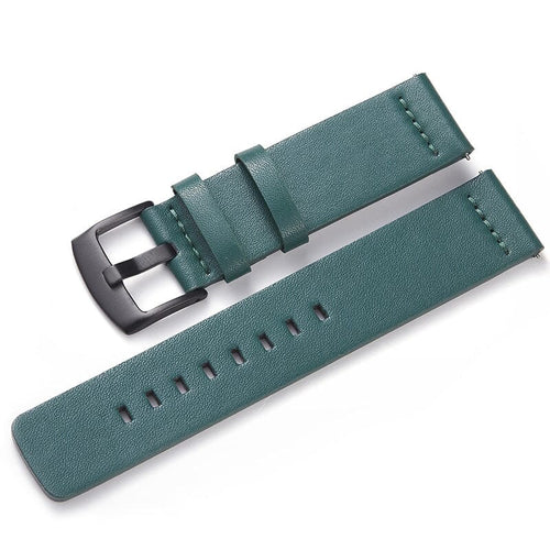 green-black-buckle-huawei-watch-gt4-46mm-watch-straps-nz-leather-watch-bands-aus