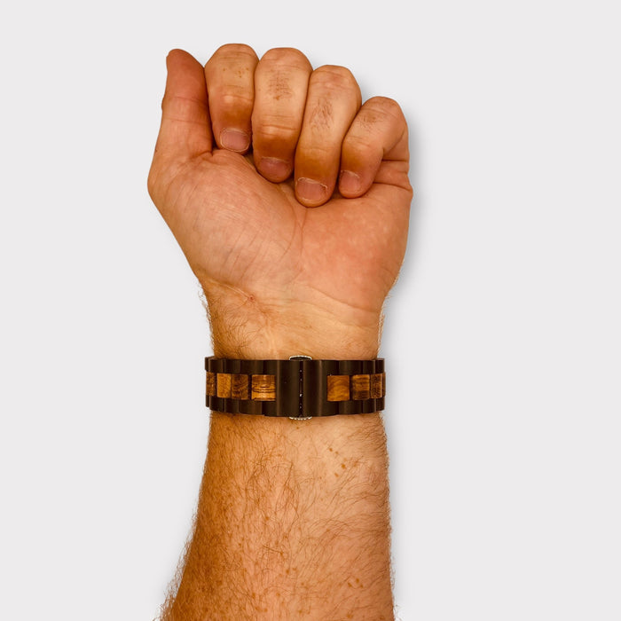 black-brown-huawei-watch-gt4-46mm-watch-straps-nz-wooden-watch-bands-aus
