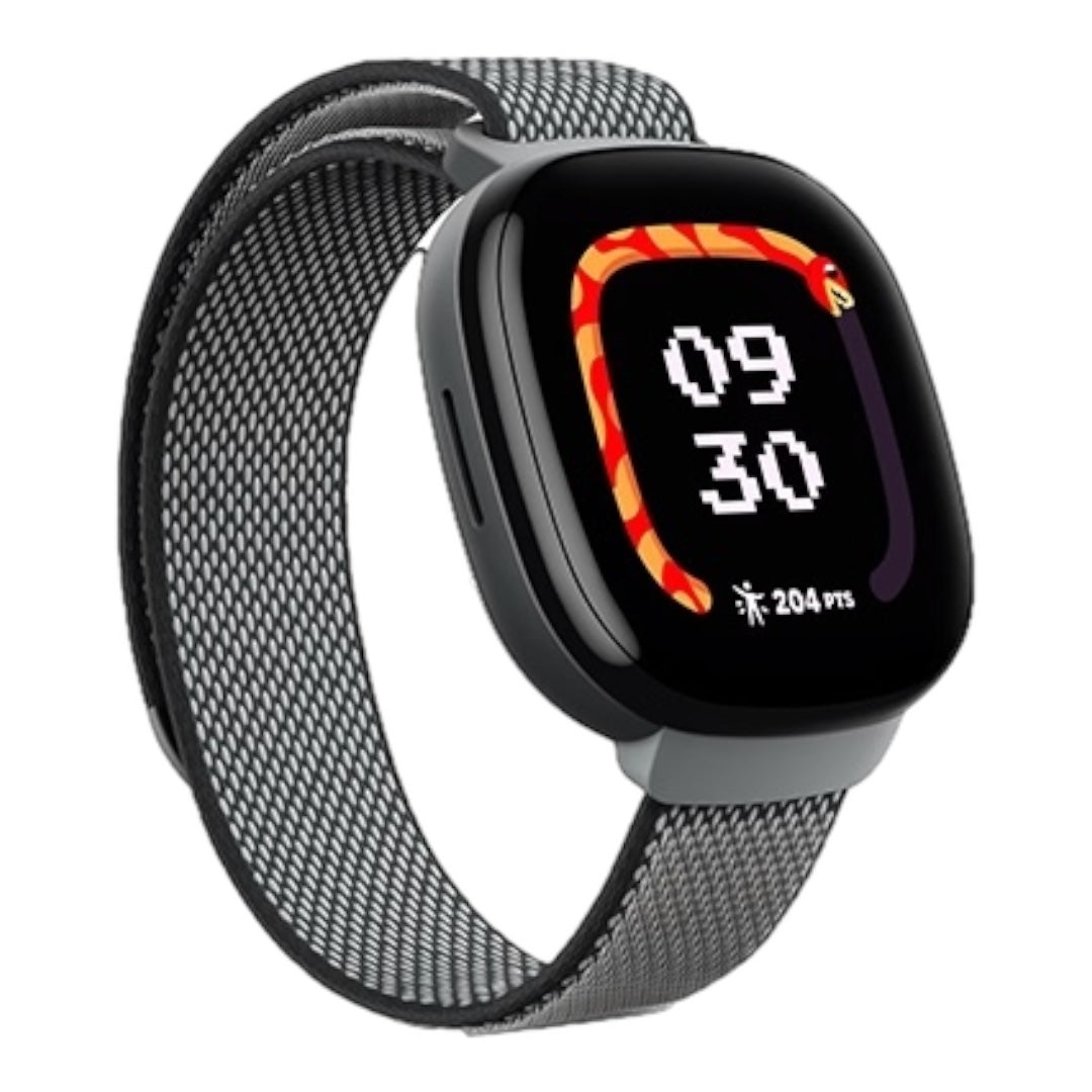3-Pack Kids Nylon Bands For Google Fitbit Ace LTE | Soft, Breathable Hook & Loop Straps For Boys & Girls
