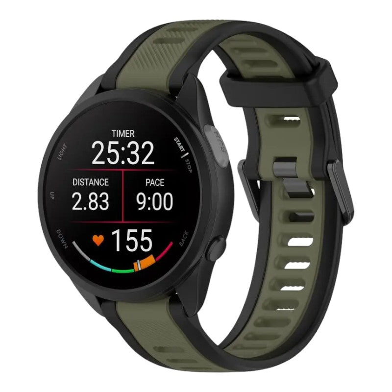 black-green-komono-lewis,-walther,-winston-apex-watch-straps-nz-dual-colour-silicone-watch-bands-aus-996620