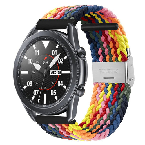 colourful-2-huawei-watch-5-(42mm)-watch-straps-nz-nylon-braided-loop-watch-bands-aus