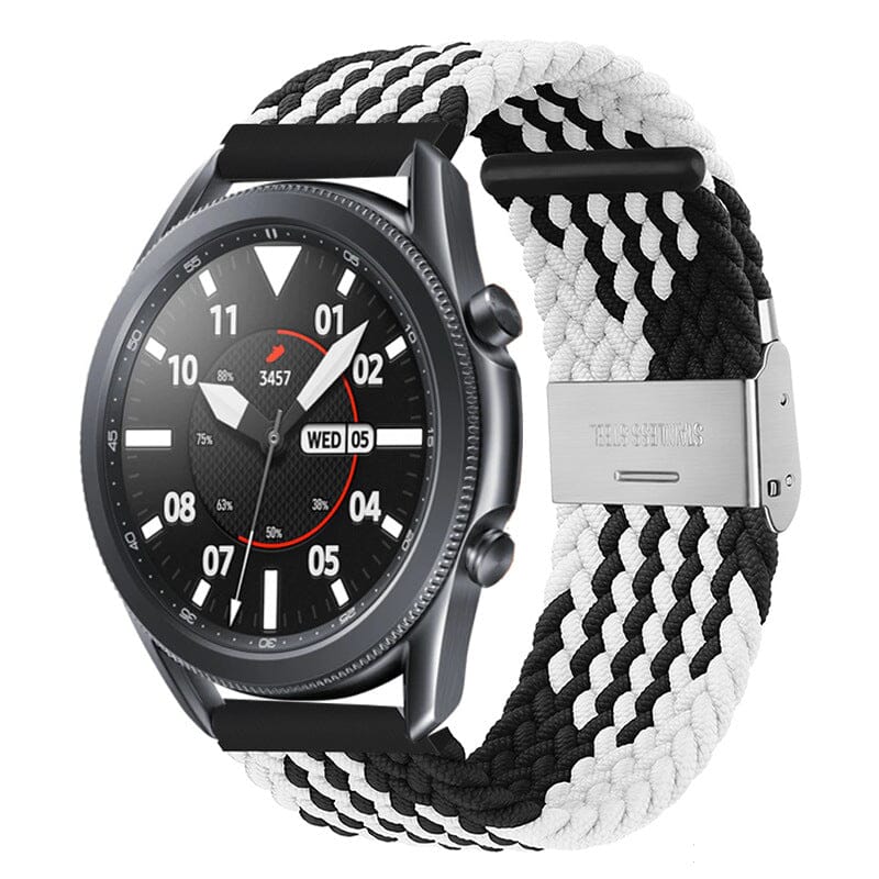 white-black-garmin-forerunner-745-watch-straps-nz-nylon-braided-loop-watch-bands-aus-995716