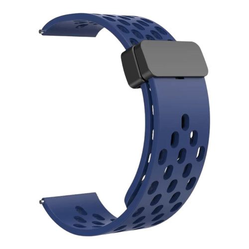 navy-blue-magnetic-sports-garmin-quatix-3-watch-straps-nz-magnetic-sports-watch-bands-aus