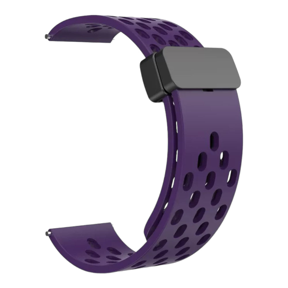 purple-magnetic-sports-garmin-venu-x1-watch-straps-nz-magnetic-sports-watch-bands-aus
