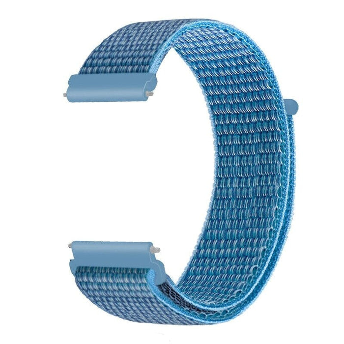 sky-blue-garmin-venu-4-(45mm)-watch-straps-nz-nylon-sports-loop-watch-bands-aus
