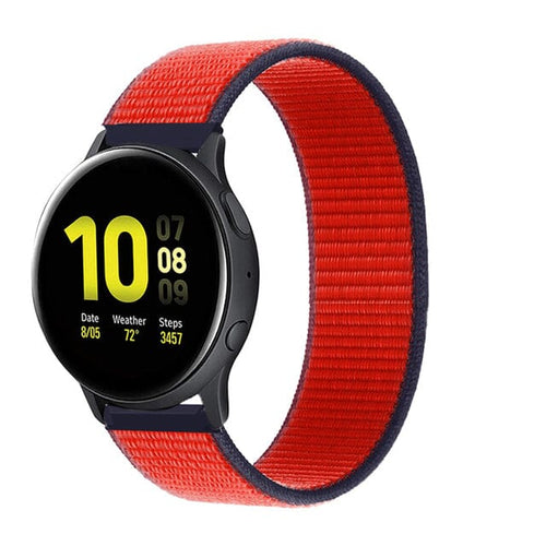 tri-red-garmin-d2-mach-1-watch-straps-nz-nylon-sports-loop-watch-bands-aus