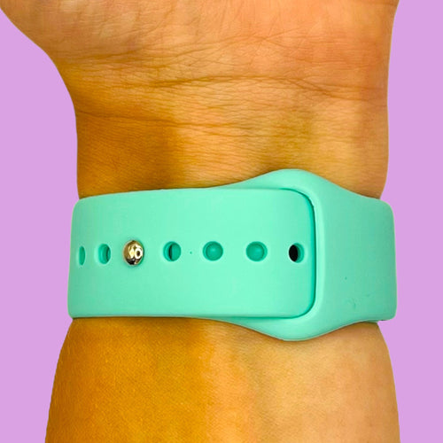 teal-google-pixel-watch-3-(41mm)-watch-straps-nz-silicone-button-watch-bands-aus