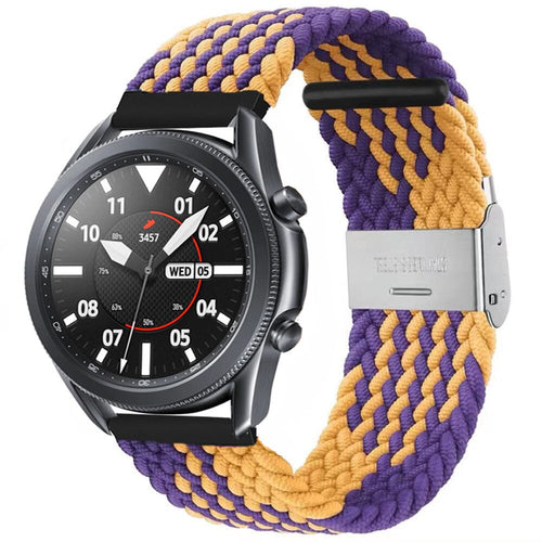 purple-orange-fossil-women's-gen-4-q-venture-hr-watch-straps-nz-nylon-braided-loop-watch-bands-aus