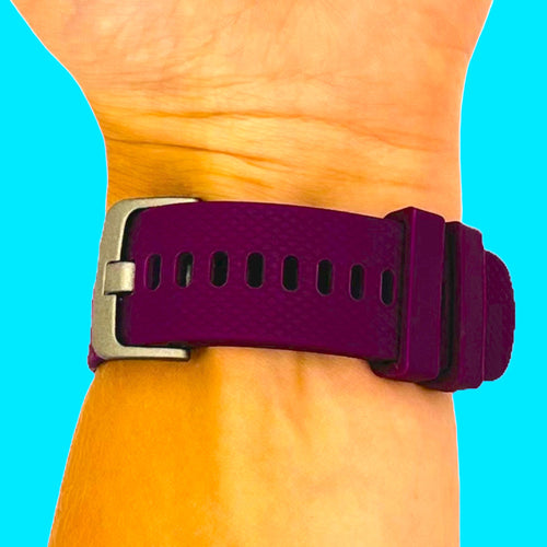 purple-ticwatch-pro,-pro-s,-pro-2020-watch-straps-nz-silicone-watch-bands-aus