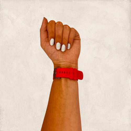 red-garmin-venu-4-(41mm)-watch-straps-nz-silicone-watch-bands-aus