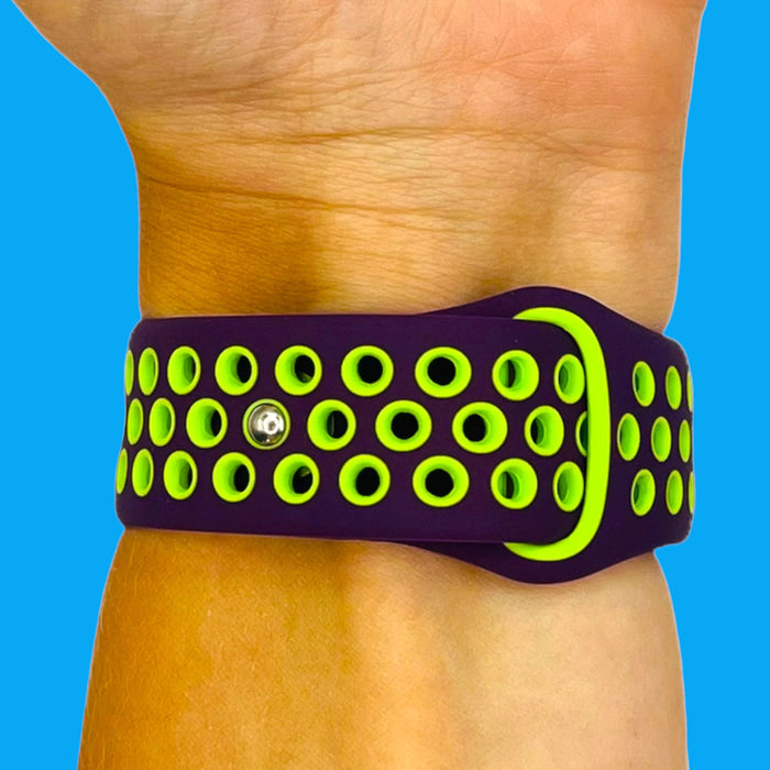 purple-green-garmin-vivoactive-3-watch-straps-nz-silicone-sports-watch-bands-aus