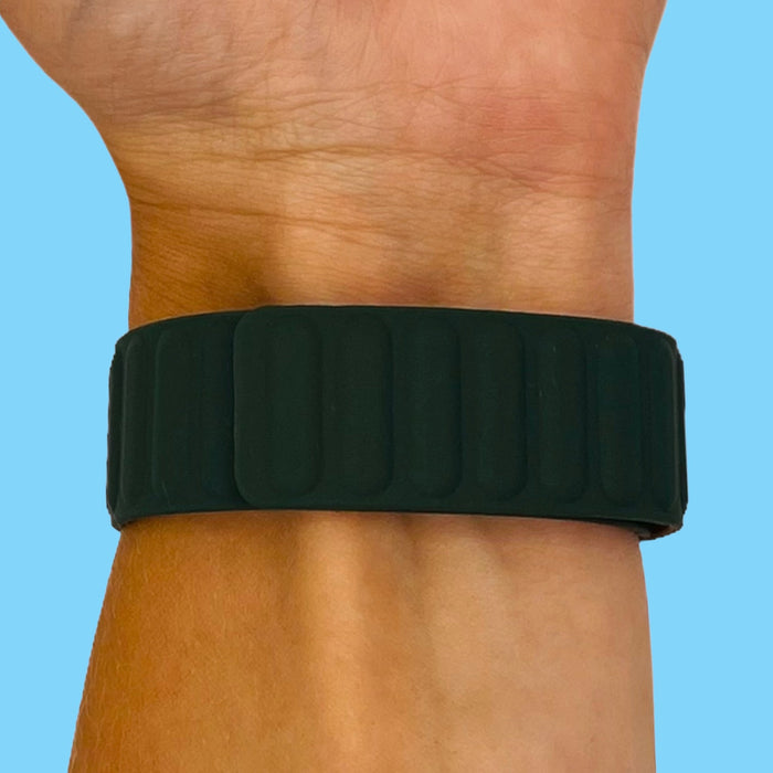 green-garmin-approach-s70-(47mm)-watch-straps-nz-magnetic-silicone-watch-bands-aus