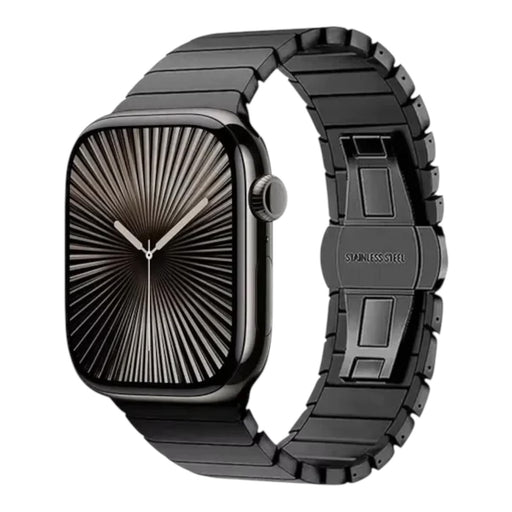 Apple-Watch-Ultra-Titanium-Link-Watch-Straps-Metal-Link-Watch-Bands-Black