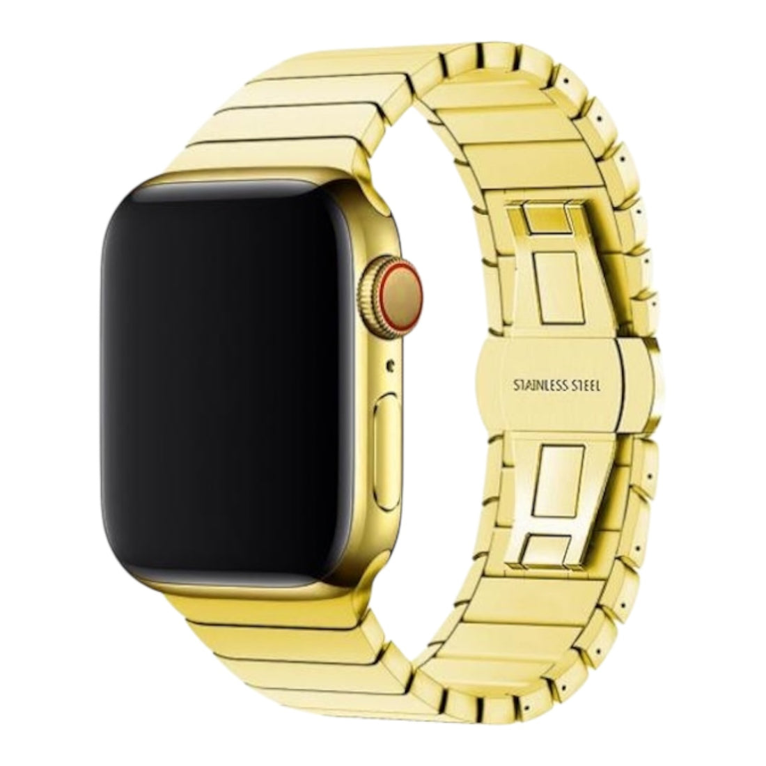 Apple-Watch-Ultra-Titanium-Link-Watch-Straps-Metal-Link-Watch-Bands-Gold