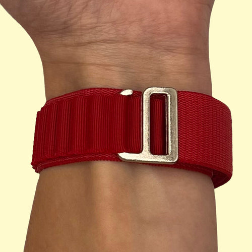 red-xiaomi-amazfit-stratos,-stratos-2-watch-straps-nz-alpine-loop-watch-bands-aus
